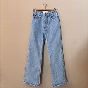 Abercrombie & Fitch Light Blue Straight Leg Jeans